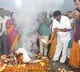 Mantri Talasani worships in Mahankali temple to reduce rains