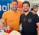 ms dhoni spotted sith suresh raina at lords in london