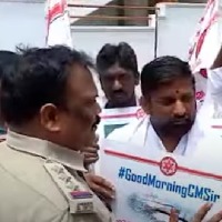 Police stop Jana Sena activists from marching towards Kodali Nani’s house