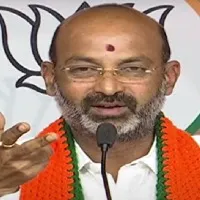 Attack on MP Arvind This is a cowardly act of TRS says Sanjay Fire