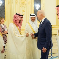 Biden, Saudi Crown Prince repair rupture with a fist-bump