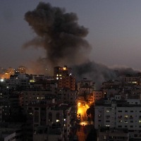 Rockets fired into Israel, military responds with airstrikes