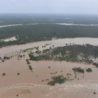 Godavari flows above danger mark at Andhra Pradesh's Dowleswaram