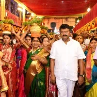 Ujjaini Mahakali bonalu started this morning in secunderabad