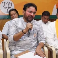 Give evidence on foreign hand engineered cloud bursts Kishan Reddyurges CM KCR
