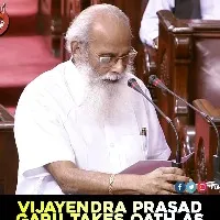 tollywood writer vijayendra prasad takes oath as rajyasabha member