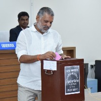 polling of president of india concludes in telugu states