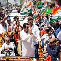 congrss win three corporations in MP Civic Polls