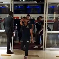 Shikhar Dhawan led India arrive in Trinidad for 3 match ODI series against West Indies