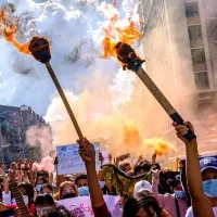 Myanmar is sinking like Sri Lanka violence up economy down