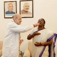 uninon home minister amit shah congratulates draupadi murmu