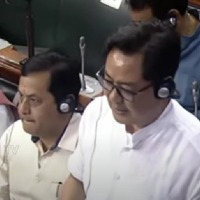 AP govt in consultation with HC can shift principal seat from Amaravati: Kiren Rijiju