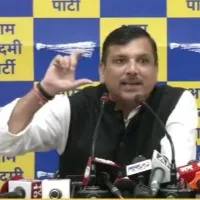 AAP leader Sanjay Singh satires on Modi govt