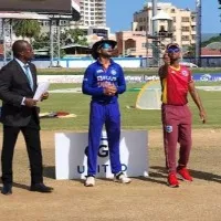 IND v WI, 2nd ODI: Avesh Khan makes ODI debut for India as West Indies win toss, elect to bat first
