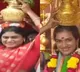 YS Sharmila and PV Sindhu offers Bonam to Ammavaru