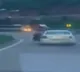 Driver tries to perform car stunt ends up ramming divider in Himachals Solan