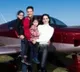 Kerala former MLA son Ashok Thamarakshan built four seater plane and tours with family across UK