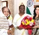 Pratibha Devisingh Patil met draupadi murmu at rashtrapati bhavan