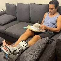 ktr photo gone viral which shows him in banian and shorts