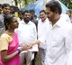 jagan handed over valanteer appointing letter to a lady with in minutes