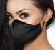 Six layer face masks provide protection against virus bacteria and pollution