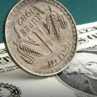 Rupee jumps 45 paise against us dollar