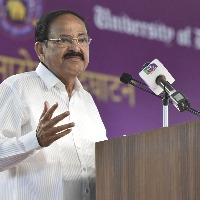 V-P expresses concern over rising disruption, confrontation in Parliament