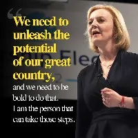 liz truss will get mojority in britain prime minister electionover rishi sunak
