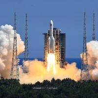 China's uncontrolled 25-tonne rocket crashes down over Indian Ocean