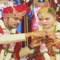 Telangana guy enters into wedlock with American girl in Hanamkonda 