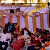 Modi Mann Ki Baat at a marriage in Guntakal