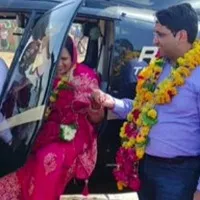 son gifted his mother helicopter ride as a retirement gift