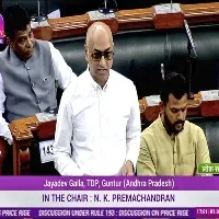 tdp mp galla jayadev suggestions to union gevernment over stabilize essentials price