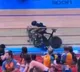 Accident to cyclist Meenakshi in Commonwealth games