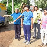 వెహికల్ డిపోలో జరుగుతున్న ఆధునికీకరణ పనుల పరిశీలన: వీఎంసీ కమిషనర్
