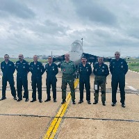 IAF chief V.R. Choudhary flies indigenous aircraft in Bangalore