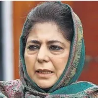 BJP trying to change Tri colour flag to Safran flag says Mehbooba Mufti