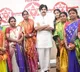 Pawan Kalyan felicitates Janasena Veera Mahila