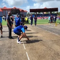 Rain delays start of Team India and West Indies third T20 in Florida