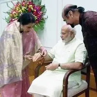 Pakistani woman Qamar Mohsin Shaikh sends Rakhi to PM Modi