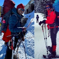 To educate 100 girls, Telangana duo out to conquer Ladakh's virgin peak
