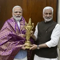 Vijayasai Reddy met PM Modi in Delhi