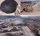 The earth has sunk the biggest crater in Chile