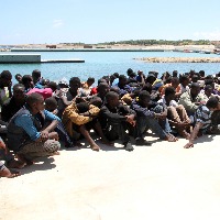 Italy's election frontrunner says migrants should be blocked at sea