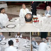 Vijayasaireddy says CM Jagan had been taken lunch with PM Modi at table number 1 during NITI AAYOG meeting
