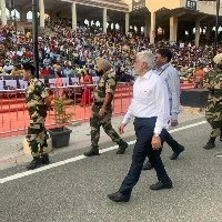 YCP MP Vijayasai Reddy visits Indo Pakistan border