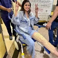 Shilpa Shetty fractures leg during web series shoot, wheelchair-bound for 6 weeks