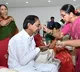 Raksha Bandhan celebrations held at Pragati Bhavan, the official residence of CM K. Chandrashekhar Rao