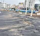Visakha RK Beach Sand Transform into Black