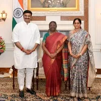 MP Ragurama Krishna Raju met President Of India Droupadi Murmu